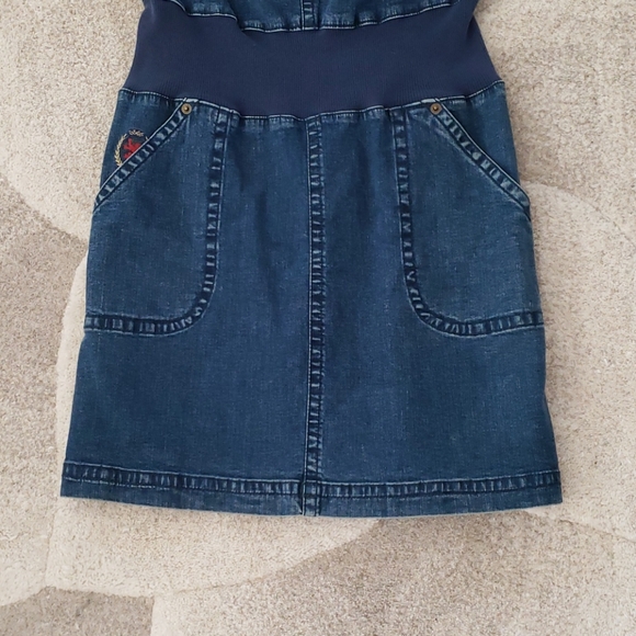 Denim dress strapless - Picture 3 of 9